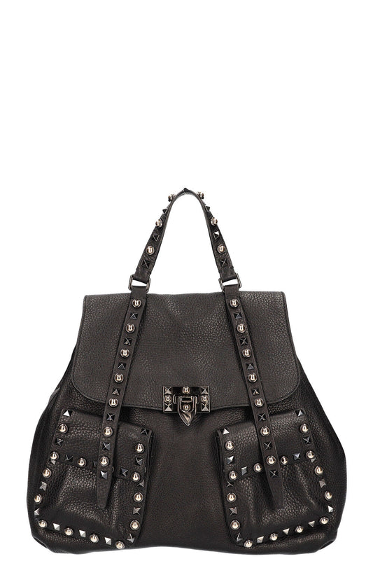 VALENTINO Rockstud Backpack Black