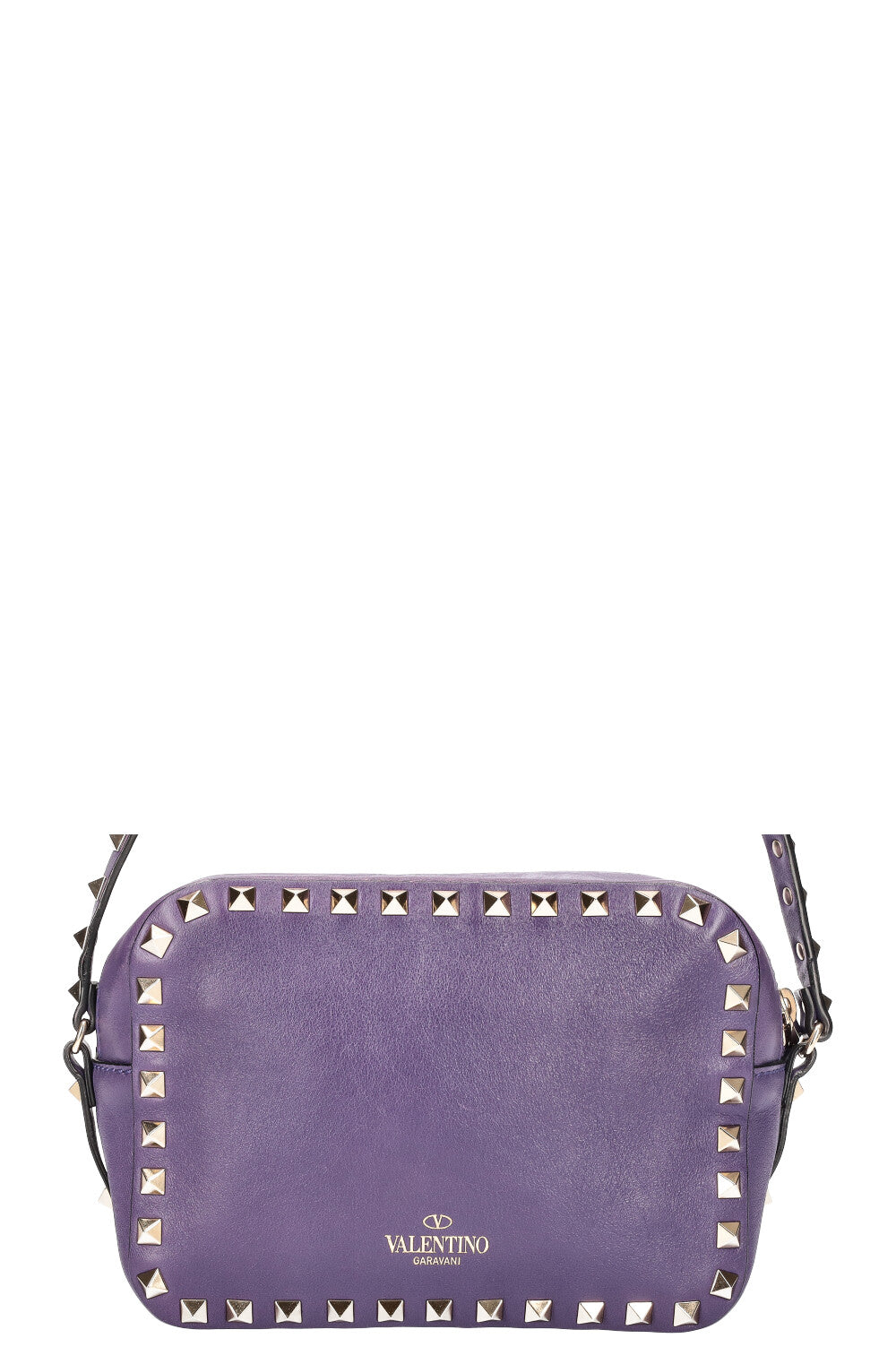 VALENTINO Rockstud Camera Bag Purple