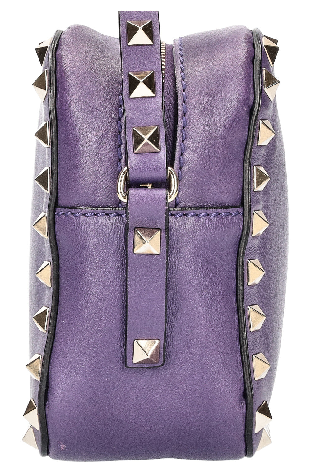 VALENTINO Rockstud Camera Bag Purple