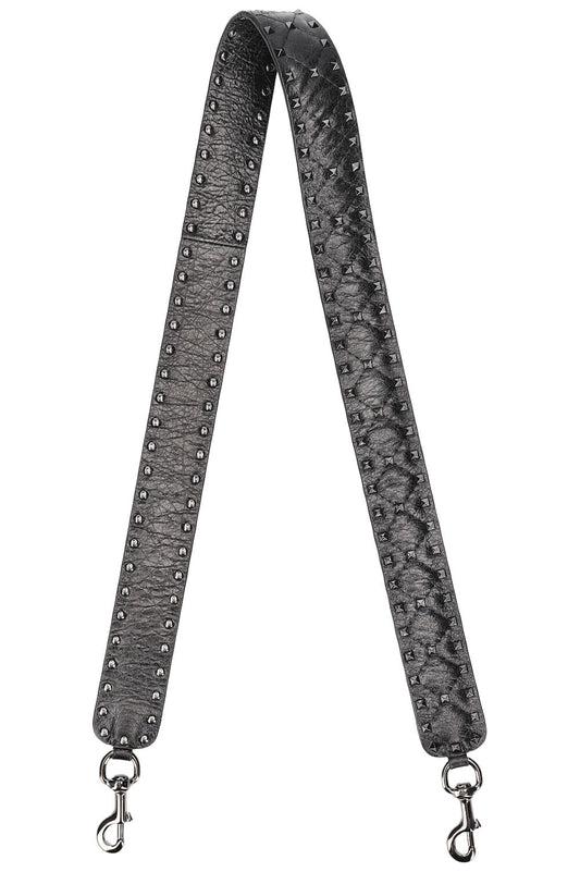 VALENTINO Rockstud Spike Bag Strap Black