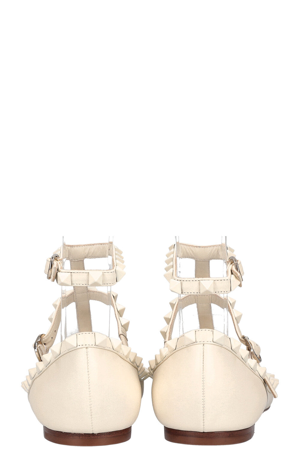 VALENTINO Rockstud Flats White