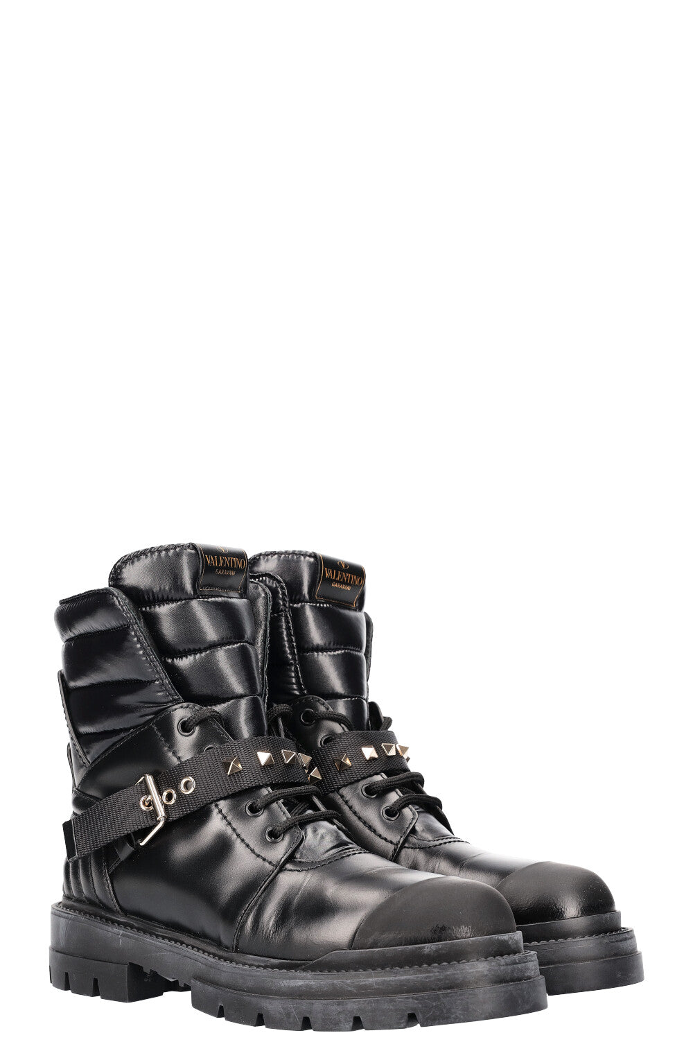 VALENTINO Rockstud Boots Black