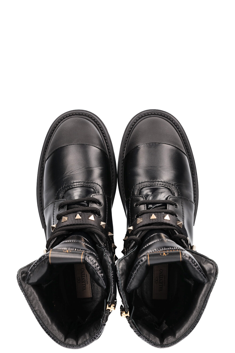 VALENTINO Rockstud Boots Black