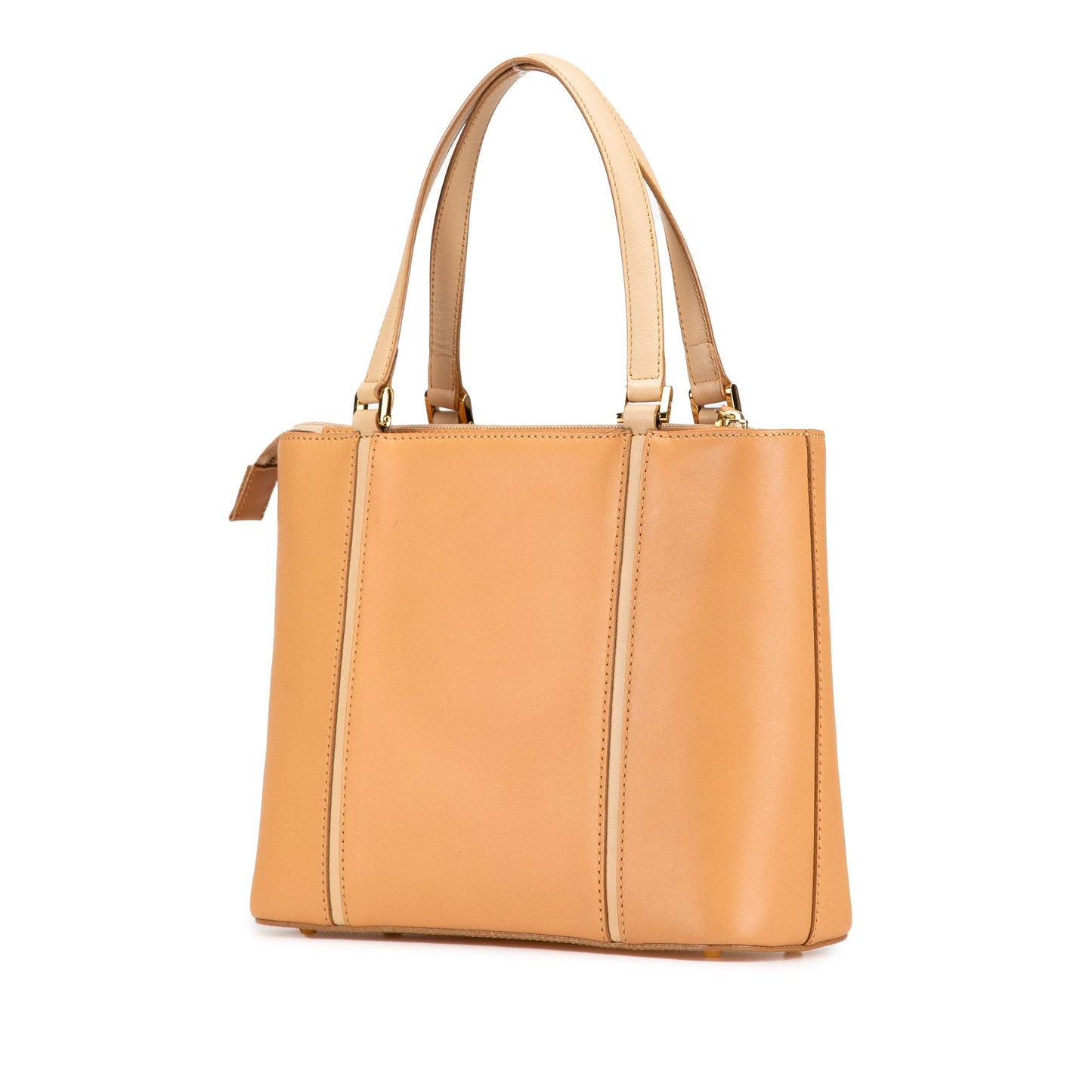 Tan Burberry Leather Handbag