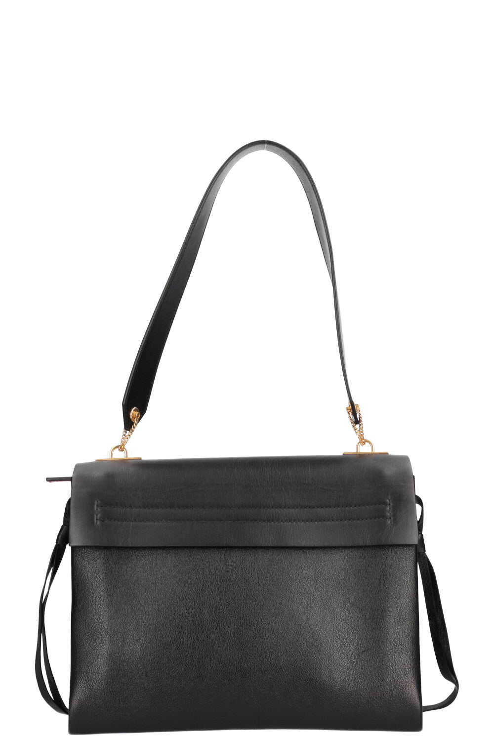 VALENTINO V Ring Bag Black Medium