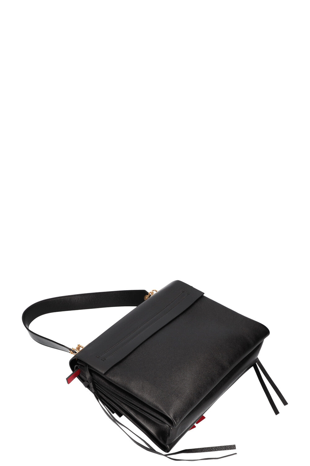 VALENTINO V Ring Bag Black Medium