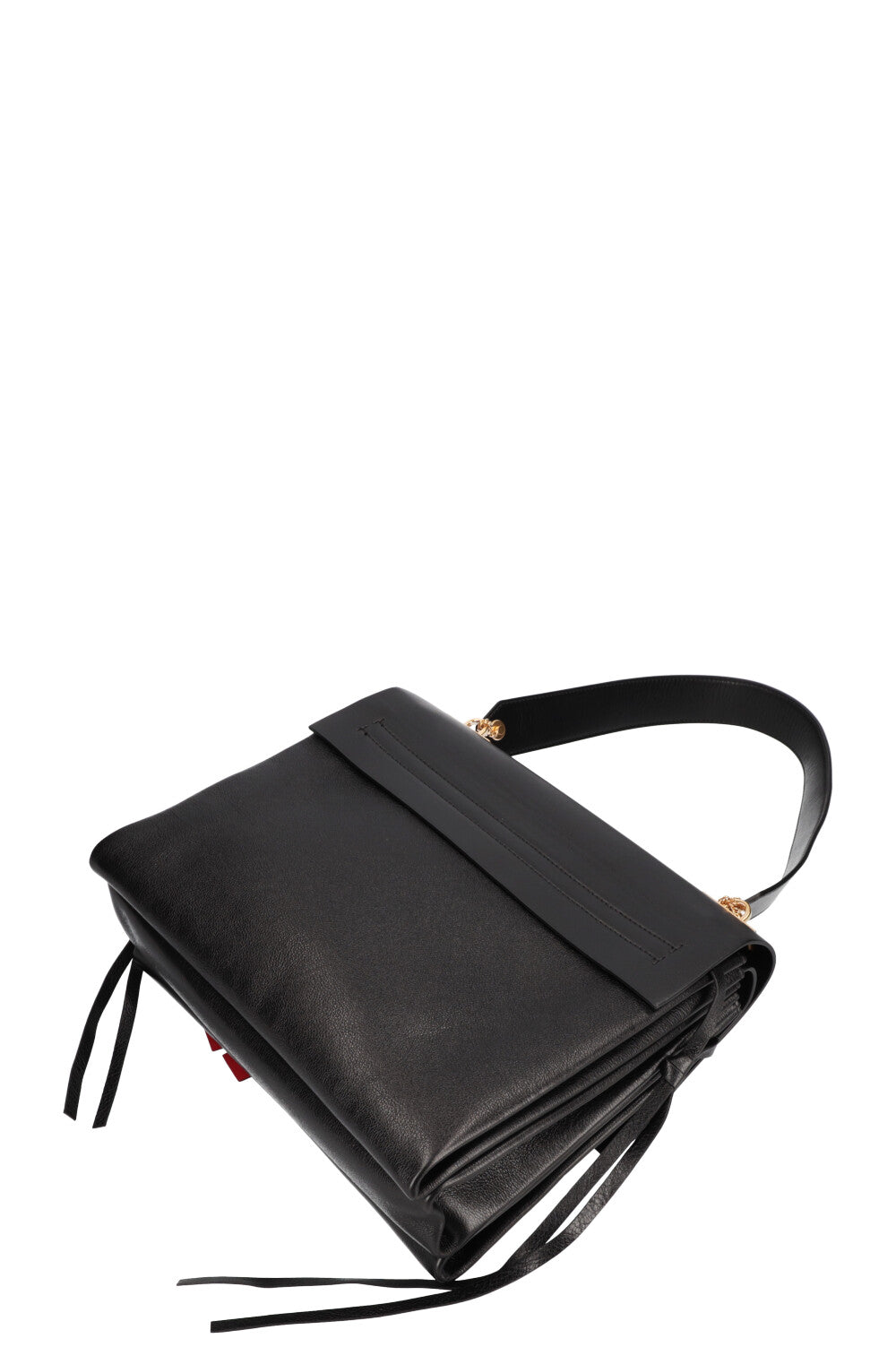 VALENTINO V Ring Bag Black Medium