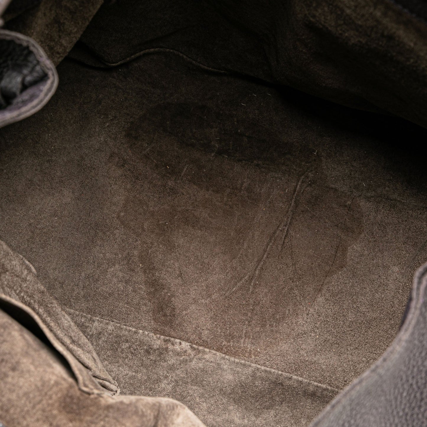 Purple Bottega Veneta Intrecciato Trimmed Washed Cervo Shoulder Bag