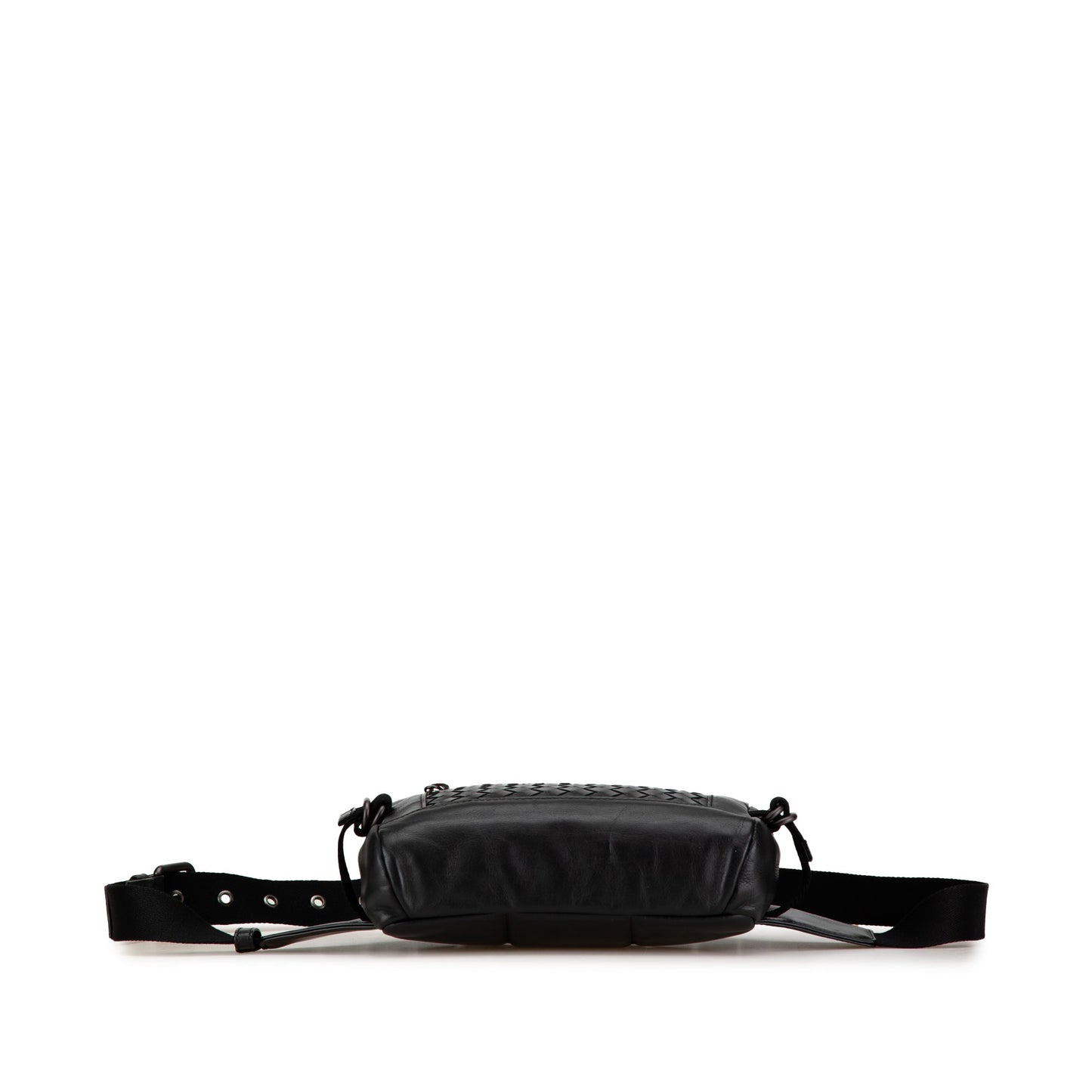 Black Bottega Veneta Nappa Intrecciato Belt Bag