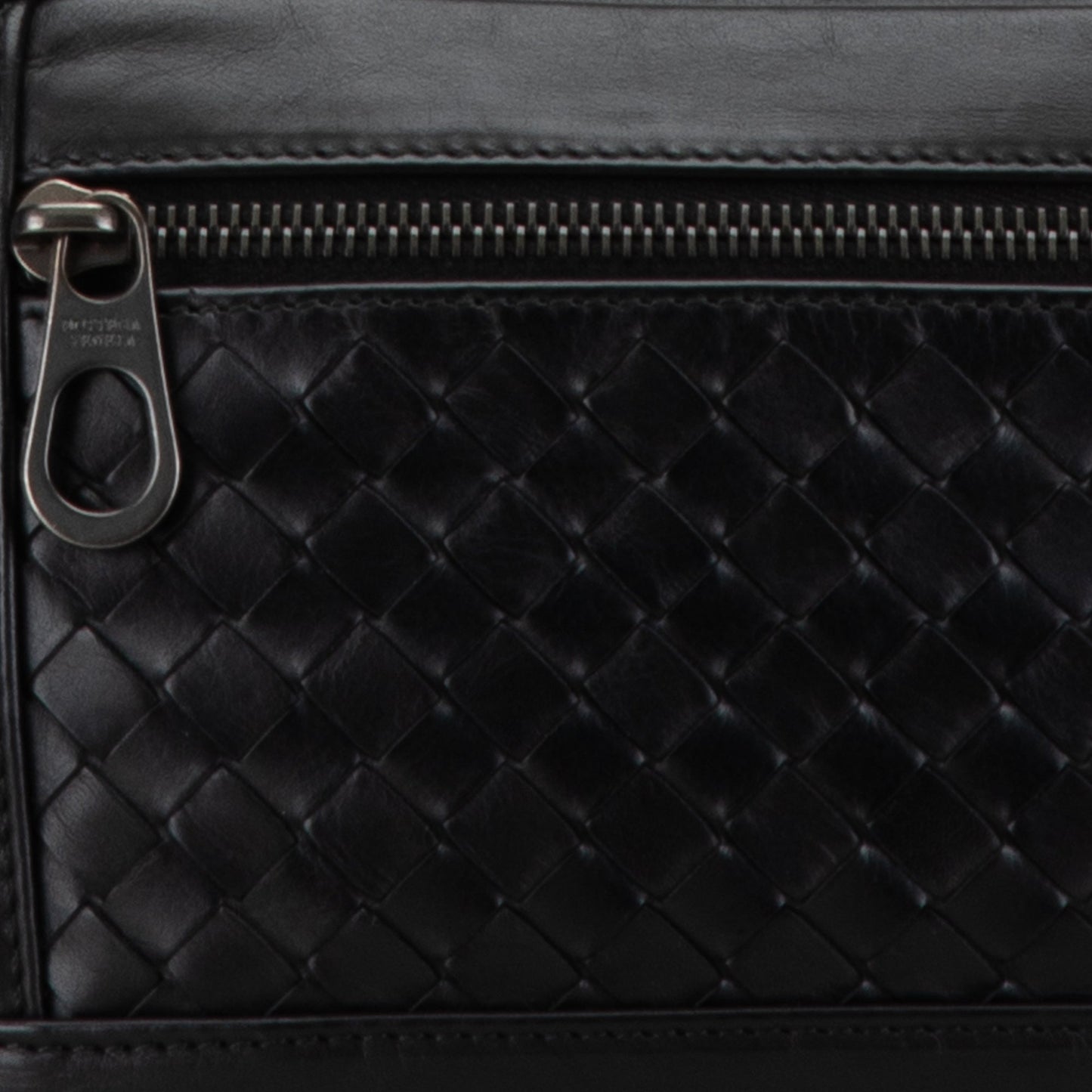 Black Bottega Veneta Nappa Intrecciato Belt Bag