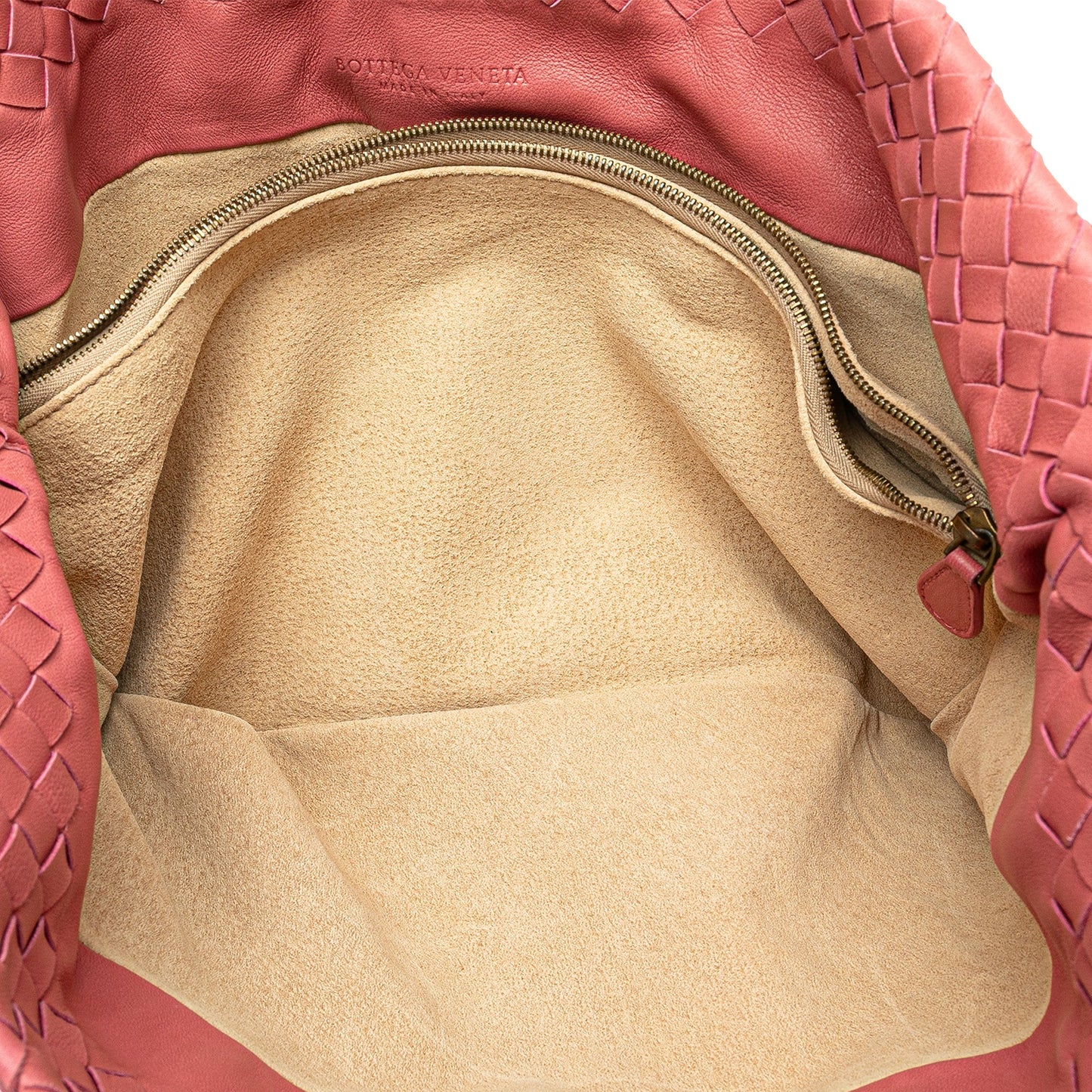 Pink Bottega Veneta Intrecciato Marquise Flower Tote