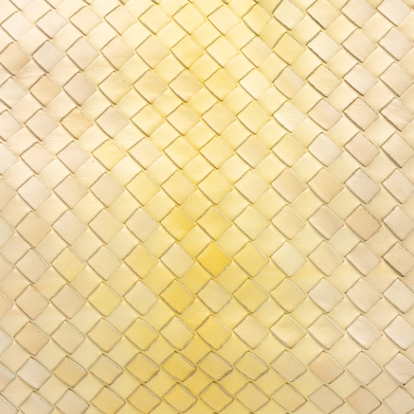 Yellow Bottega Veneta Nappa Intrecciato Nuance Bucket Tote