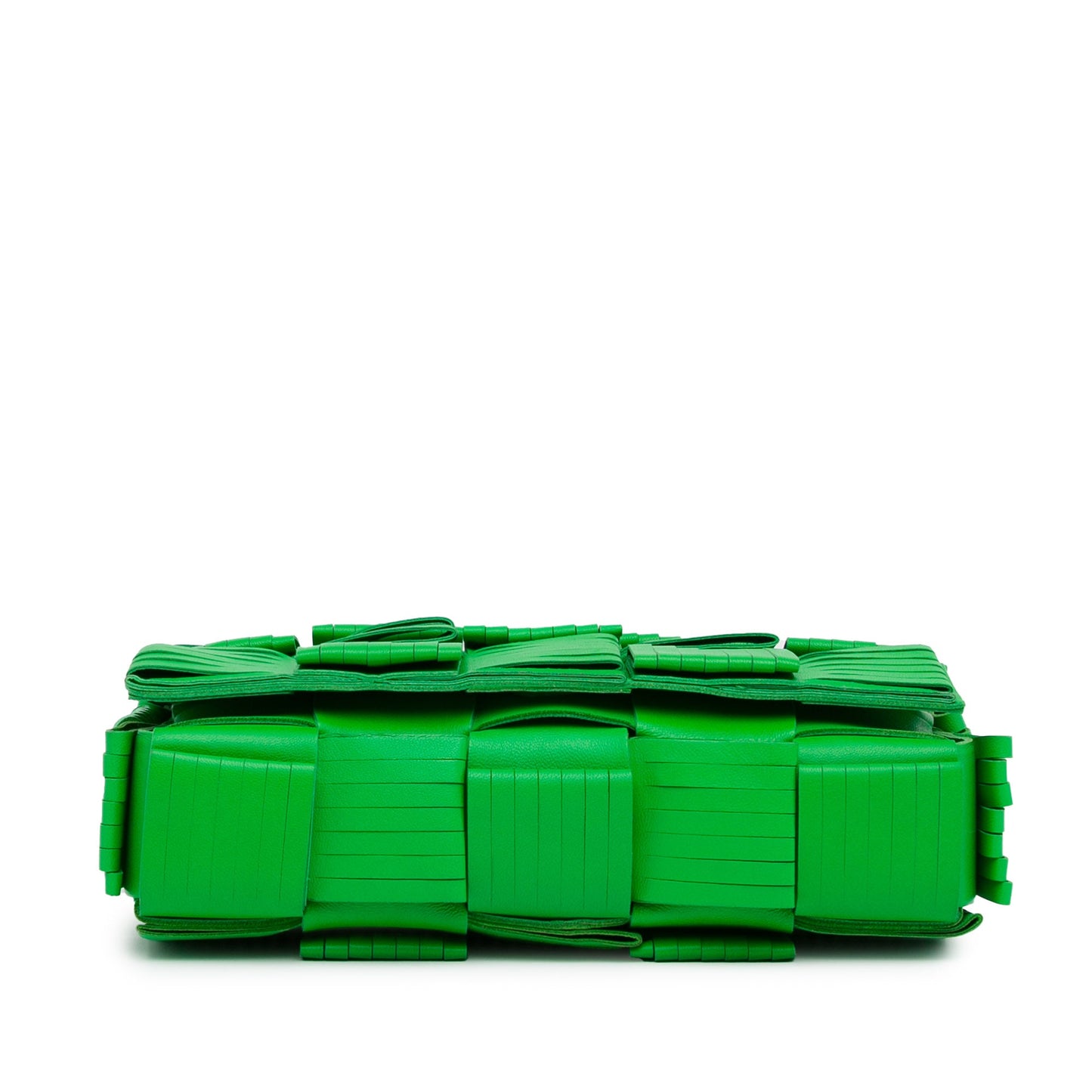 Bottega Veneta Sac Nappa Intrecciato Fringed Cassette Crossbody