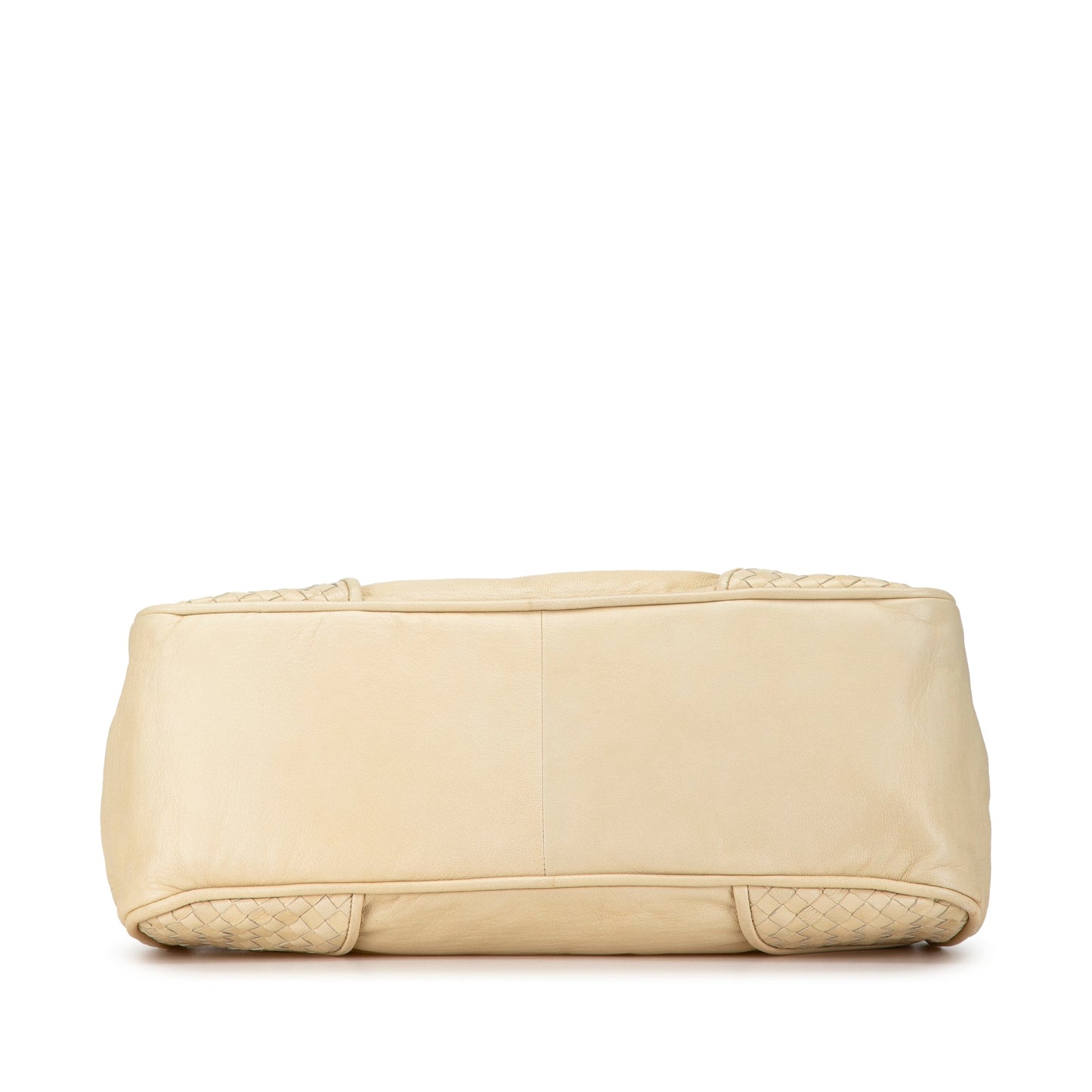 Bottega Veneta Sac Intrecciato-Trimmed Shoulder Bag