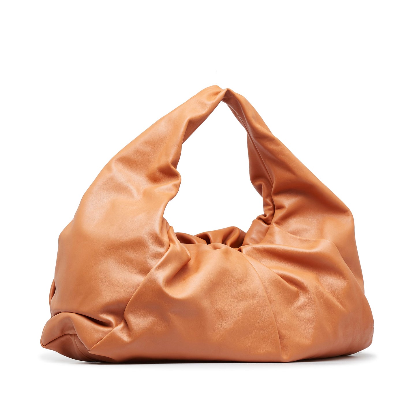 Orange Bottega Veneta Lambskin The Shoulder Pouch