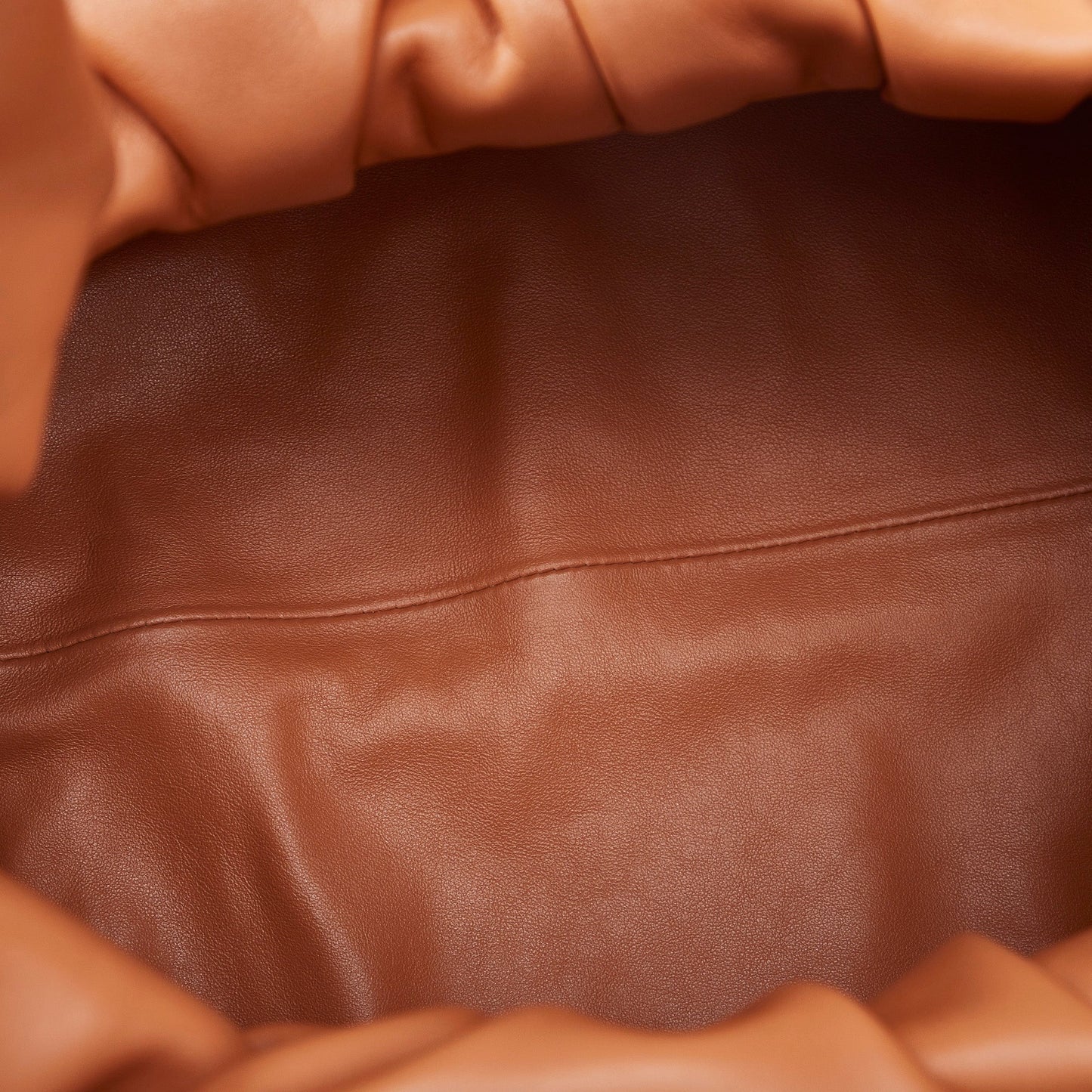 Orange Bottega Veneta Lambskin The Shoulder Pouch