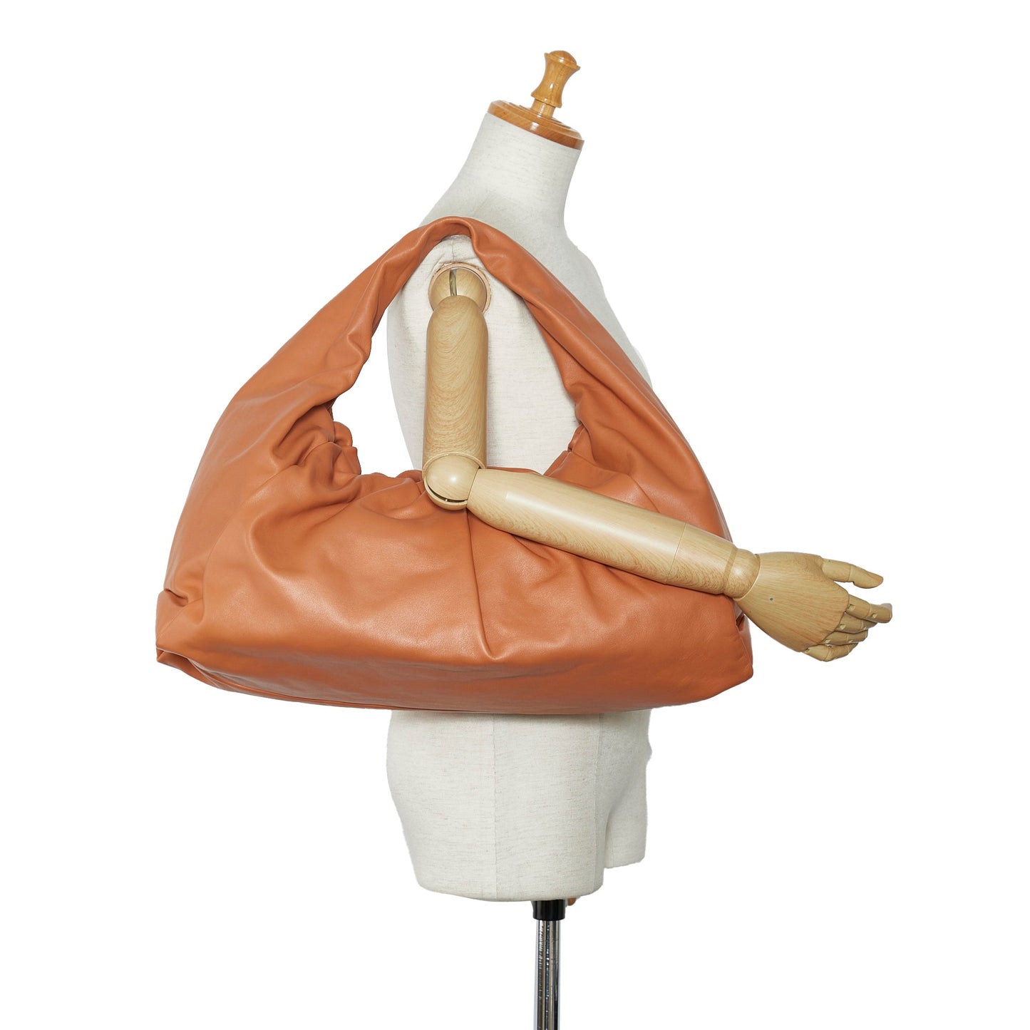 Orange Bottega Veneta Lambskin The Shoulder Pouch