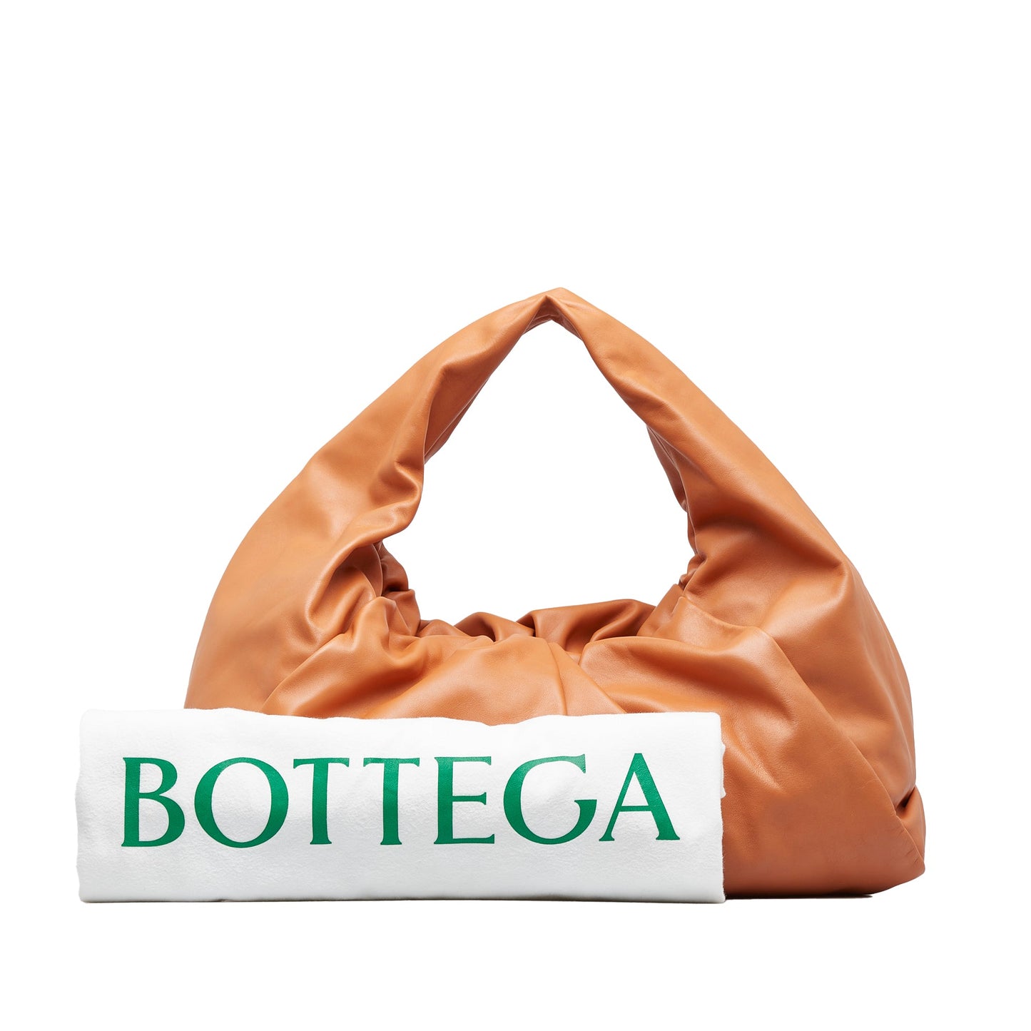 Orange Bottega Veneta Lambskin The Shoulder Pouch