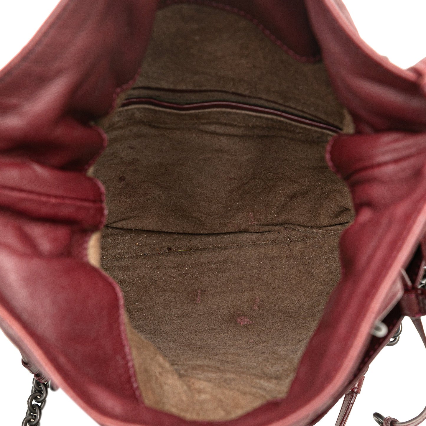 Red Bottega Veneta Nappa Intrecciato Drawstring Crossbody