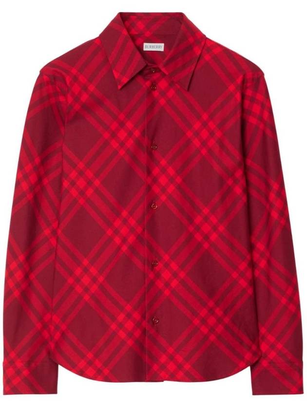 Burberry check pattern shirt 8077672