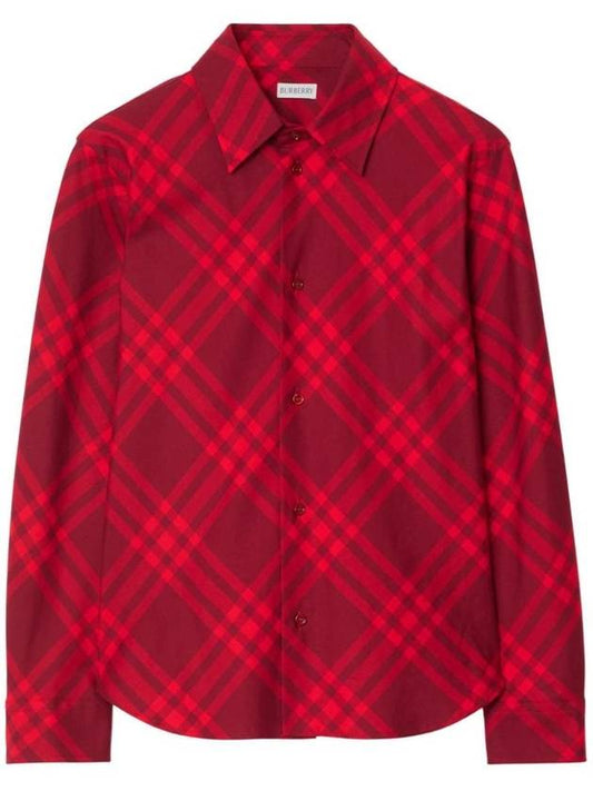Burberry check pattern shirt 8077672