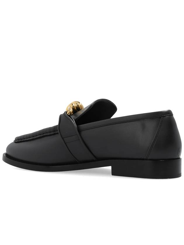 Bottega Veneta Bottega Veneta Shoes Astaire Type Loafers, Men's, Navy Blue