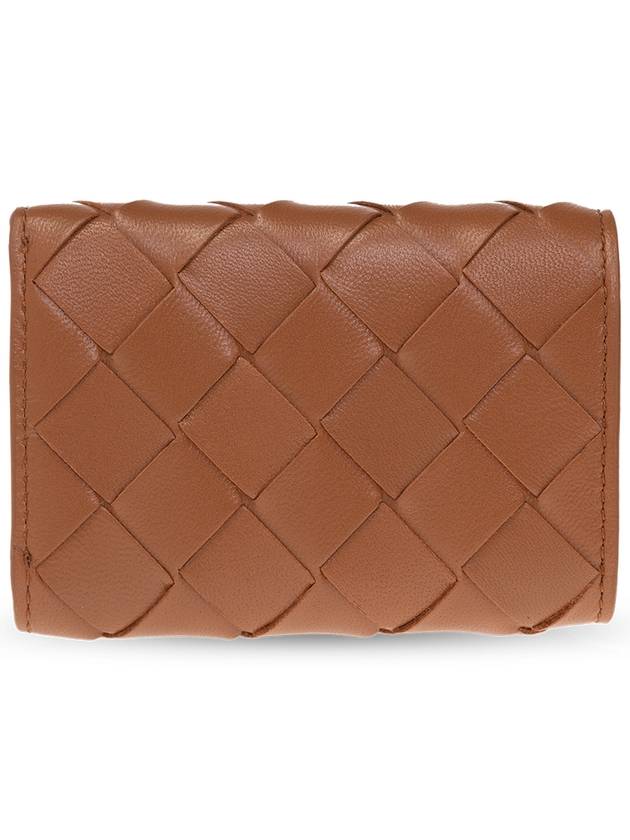 Bottega Veneta Intrecciato Tiny Tri-Fold Wallet 751156