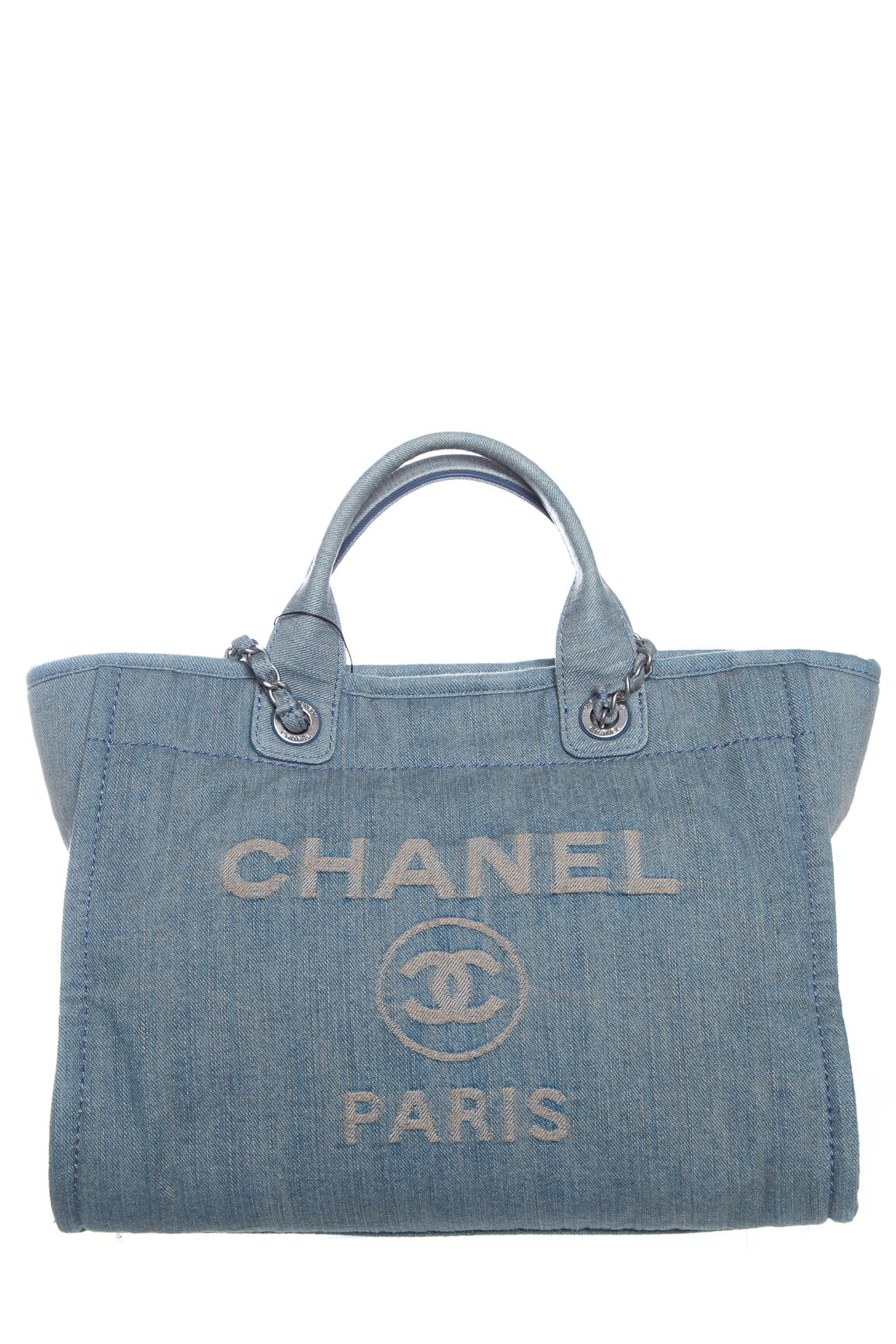 Chanel 2022+ Denim Deauville Handbag