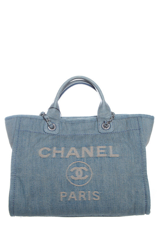 Chanel 2022+ Denim Deauville Handbag