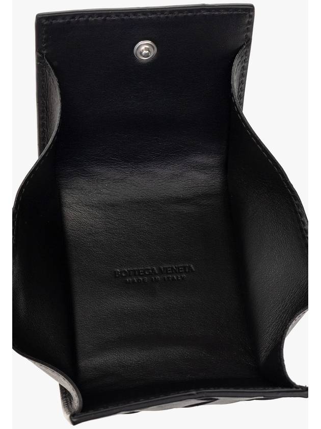 Bottega Veneta Intrecciato Coin Purse Black