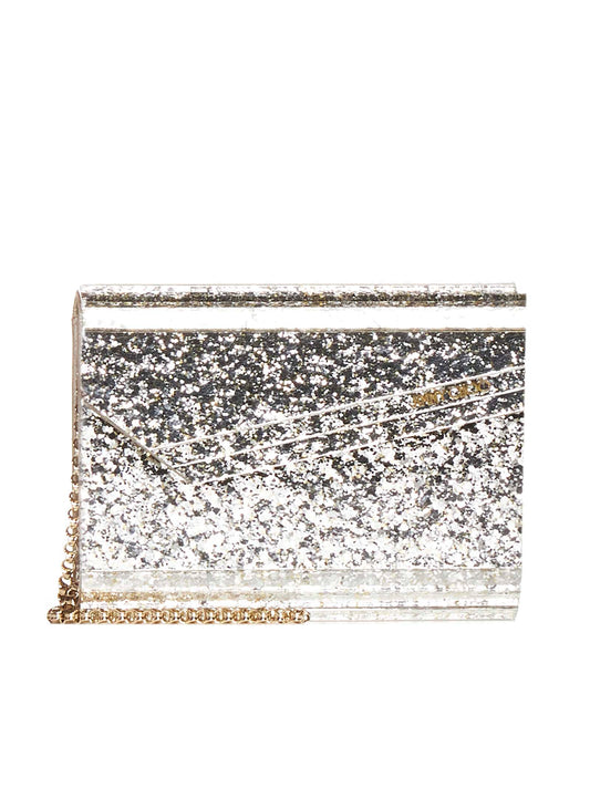 Jimmy Choo Women Candy Glitter Acrylic Clutch Bag By Jimmy Choo