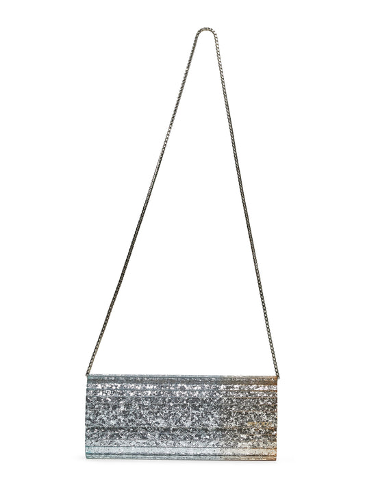 Jimmy Choo Women Light Green And Gold Sweetie Clutch