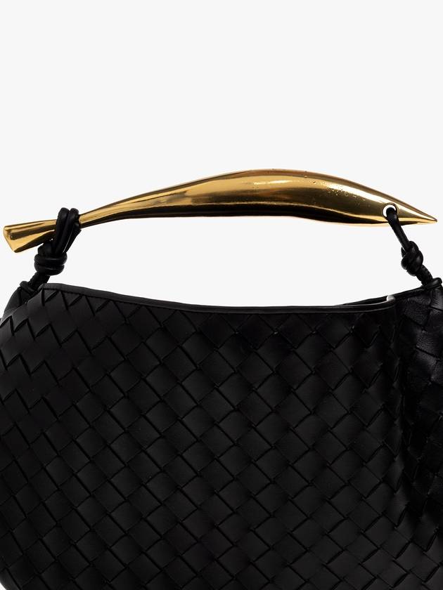 Bottega Veneta Sardine Intrecciato Tote Bag Black
