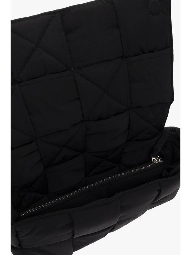 Bottega Veneta Padded Tech Cassette Cross Bag Black