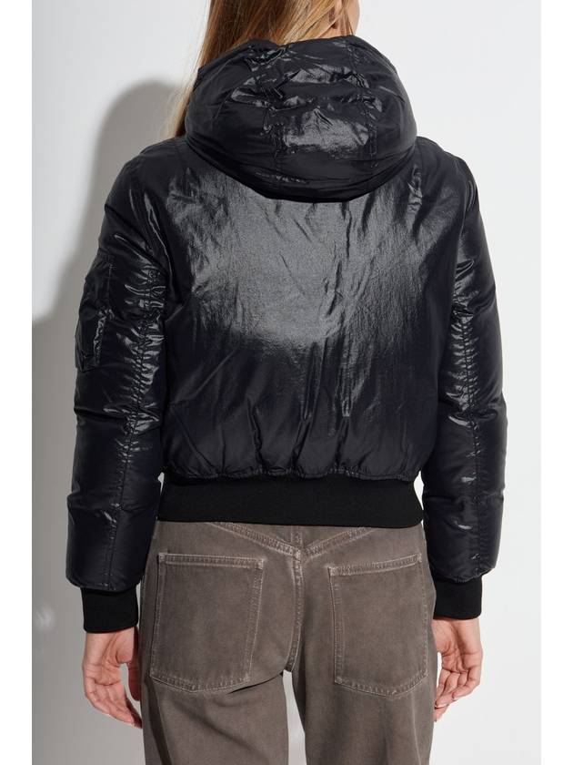 Burberry Burberry Hooded Down Jacket, Women's, Black