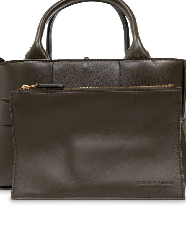 Bottega Veneta Arco Mini Tote Bag Brown