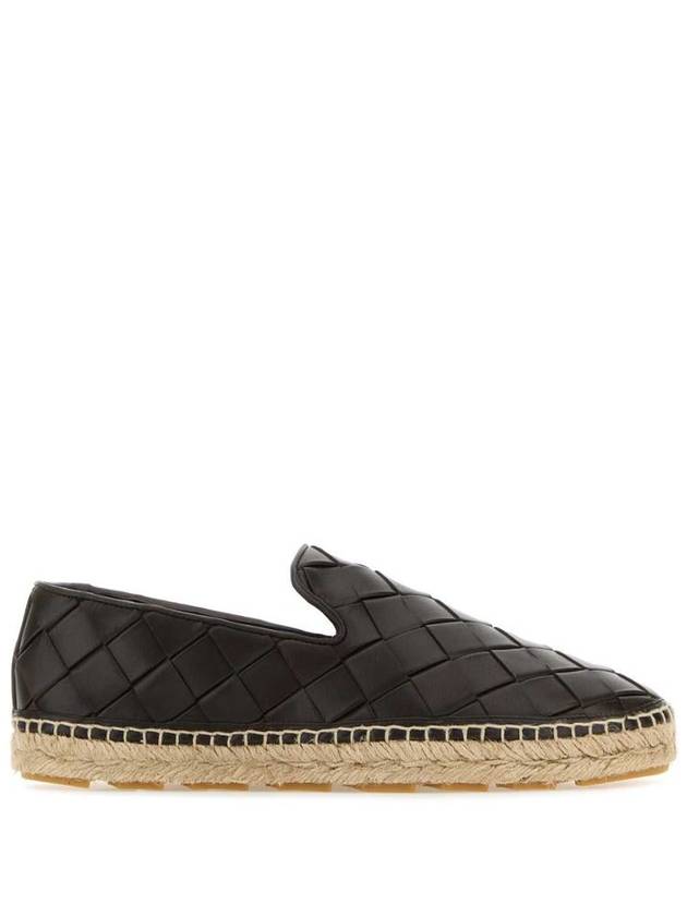 Bottega Veneta Jack Intrecciato Leather Espadrille Fondant