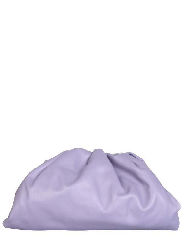 Bottega Veneta Napa Pouch Dumpling Clutch Bag Purple