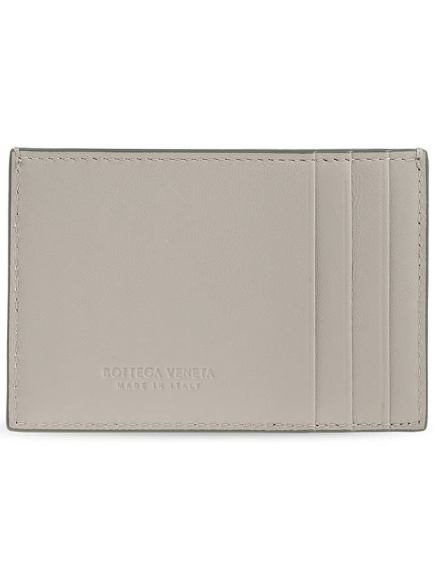 Bottega Veneta Cassette Card Wallet Grey