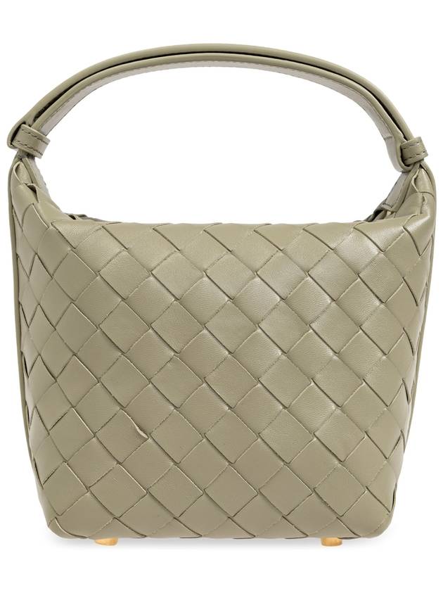Bottega Veneta Candy Wallace Intrecciato Tote Bag Travertine