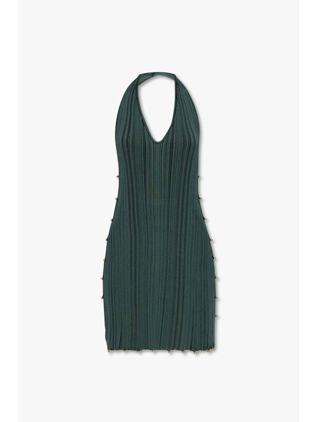 Bottega Veneta Dress With Open Back Women's Green