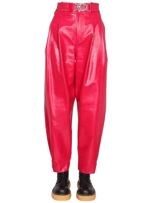 Bottega Veneta Leather Pants 689137VKLC05482 B0040178785
