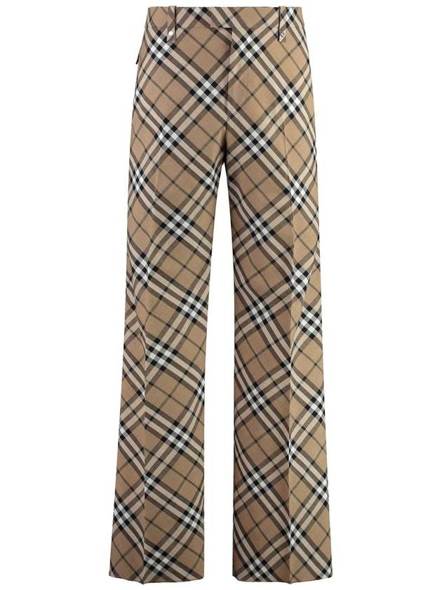 Burberry Burberry Wool Blend Trousers