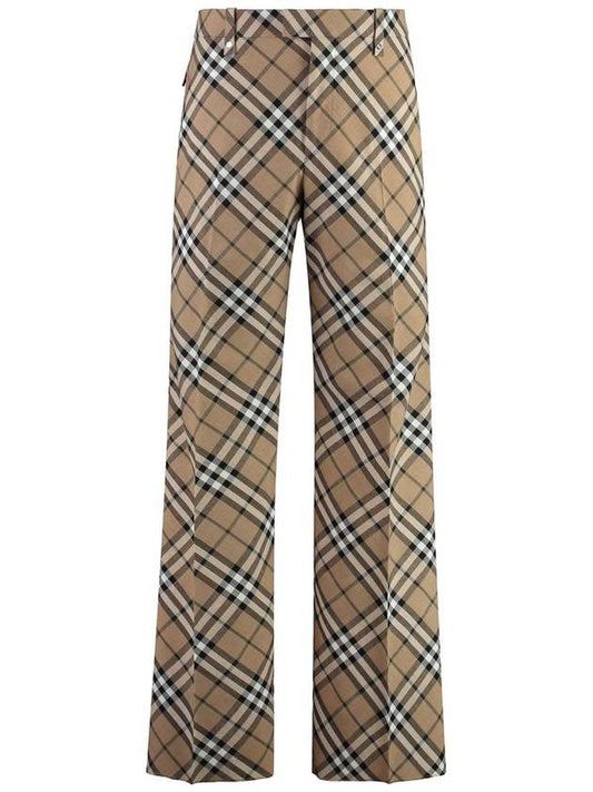 Burberry Burberry Wool Blend Trousers