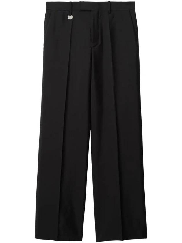 Burberry wool blend tailored pants