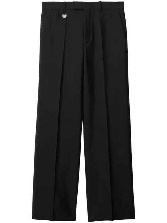 Burberry wool blend tailored pants