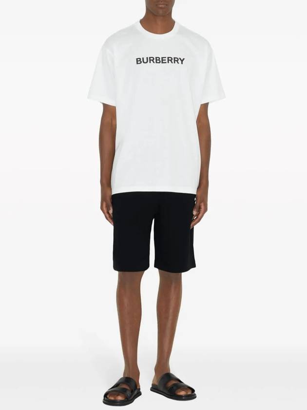 Burberry Logo Print Short Sleeve T-Shirt White