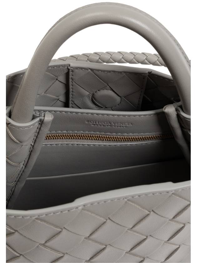 Bottega Veneta Bottega Veneta Shoulder Bag Andiamo Small, Women's, Grey