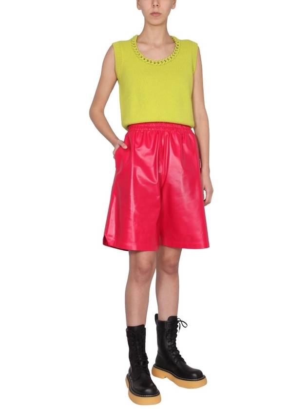 Bottega Veneta chain crochet trim knit sleeveless