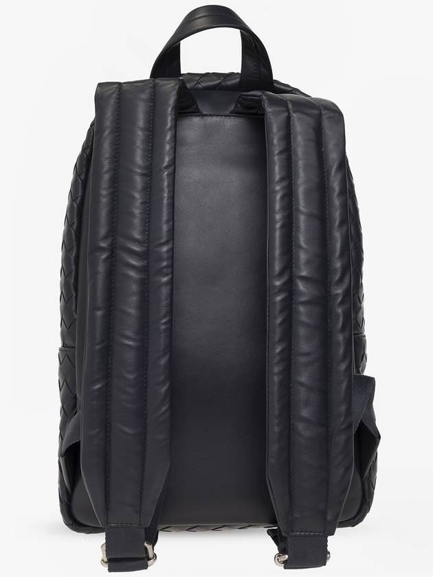 Bottega Veneta Intrecciato Small Calfskin Backpack Space
